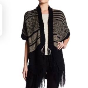 Fringe Kimono Cardigan NWT